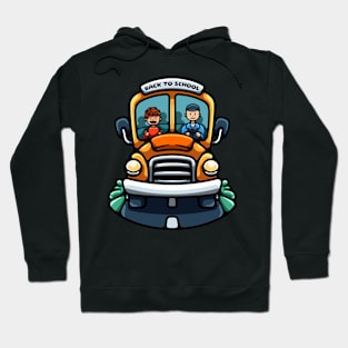 Back To School Bus Hoodie